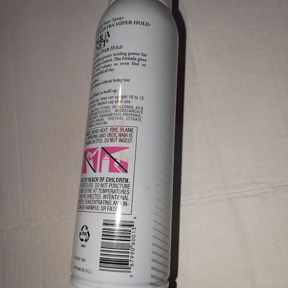 Aqua Net Professional Hair Spray Fresh Fragrance Extra Super Hold 11 Oz